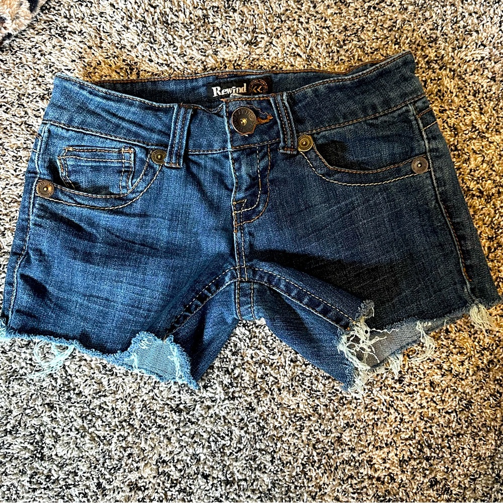 Rewind jean short